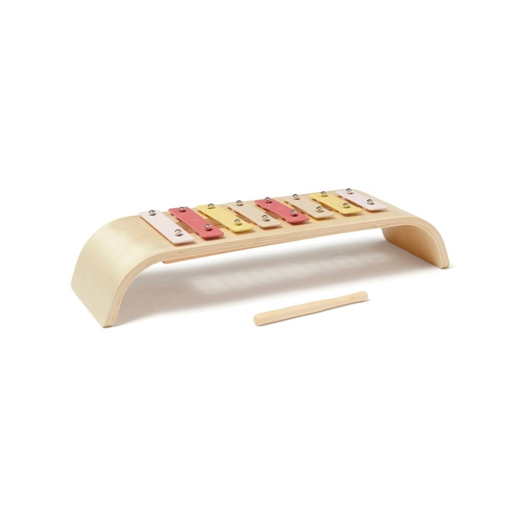 Kid's Concept Xylophone en bois - Rose multicolore | Jouet en bois