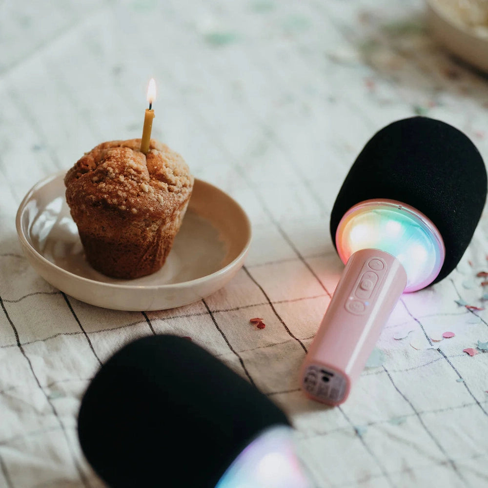 Kidywolf Kidymic Microphone pour enfant rose