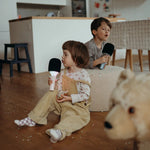 Kidywolf Kidymic Microphone pour enfants rose