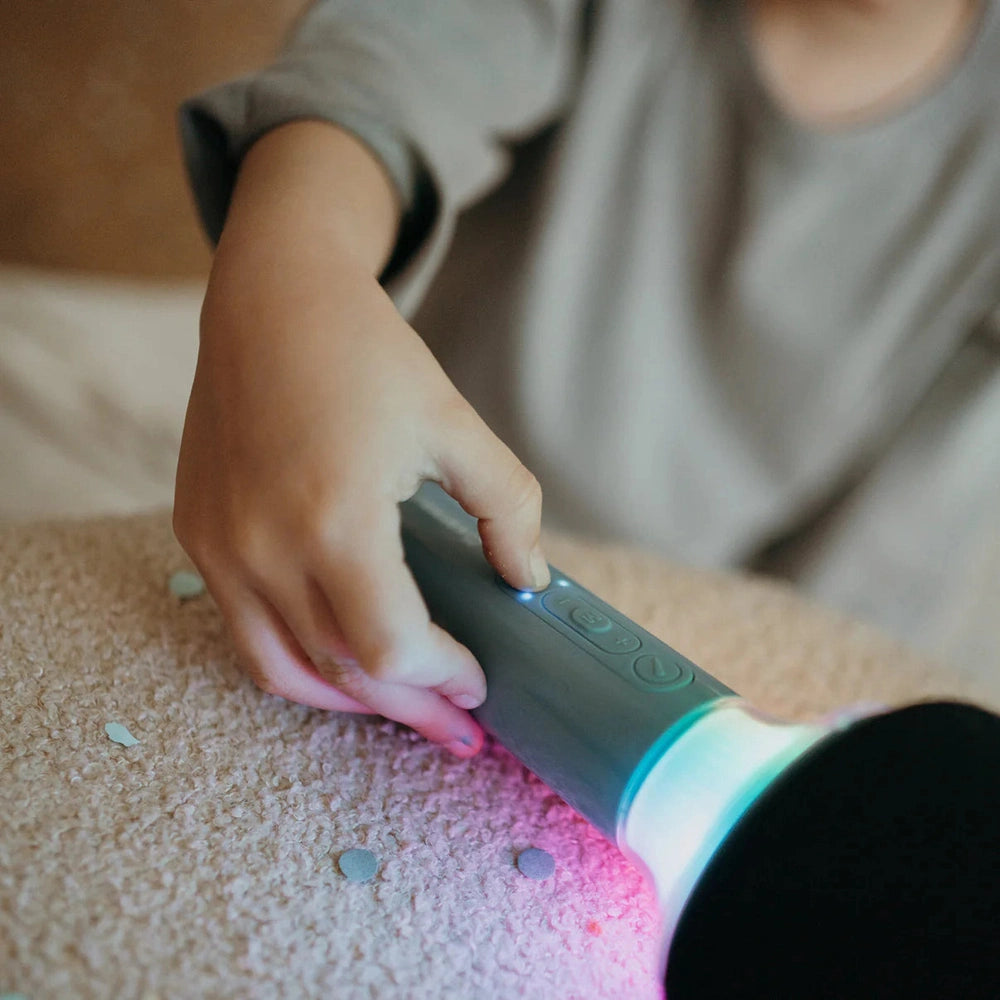 Microphone pour enfants Kidymic bleu