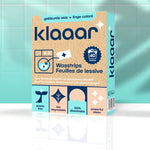 Klaaar | Feuilles de lessive pour linge coloré | 40 lavages