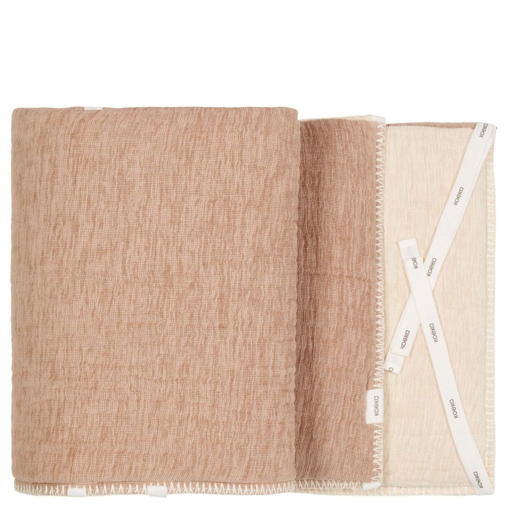 Koeka tour de parc 180x30cm - Rivoli - blanc chaud / café