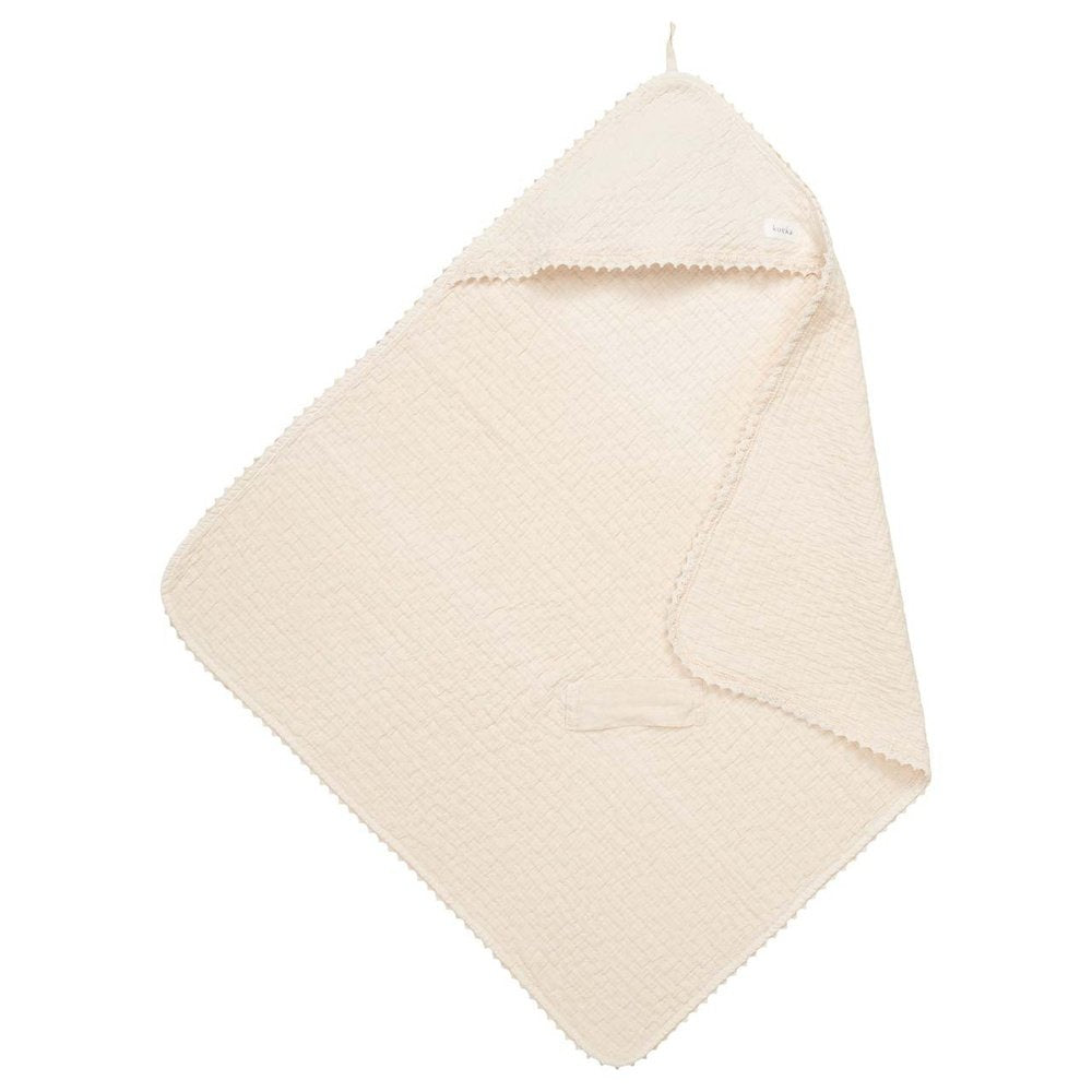 Koeka Couverture enveloppante Lace Elba - Naturel | couverture d’emmaillotage