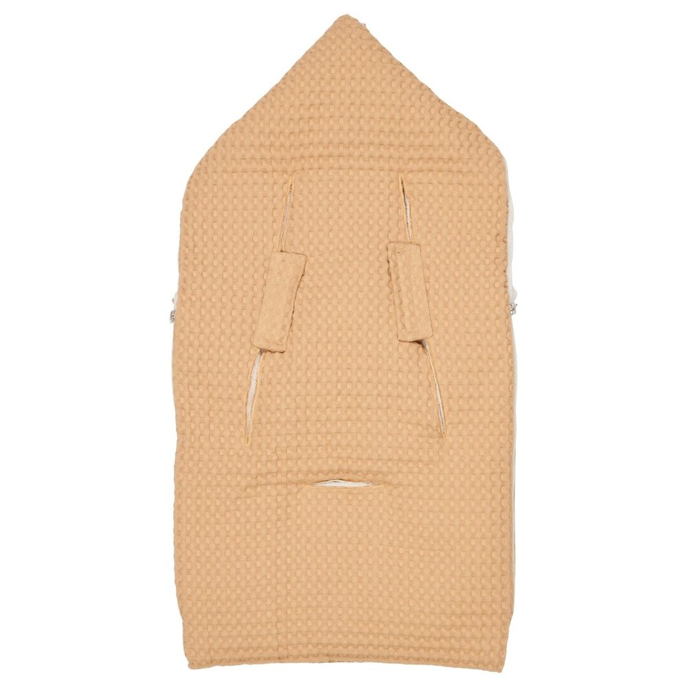 Koeka Chancelière 0+ 3/5 points gaufré/teddy Oslo straw