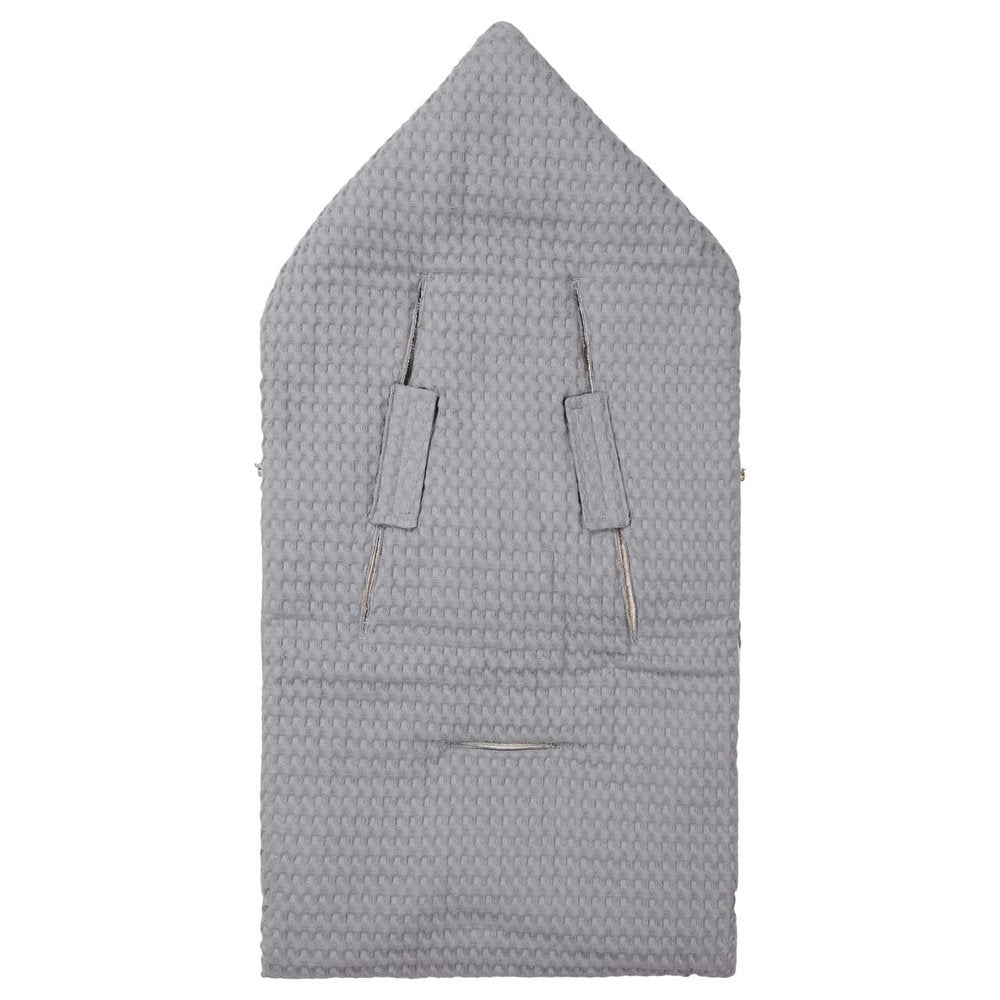 chancelière 0+ 3 points Waffle/Teddy Oslo Steel Grey