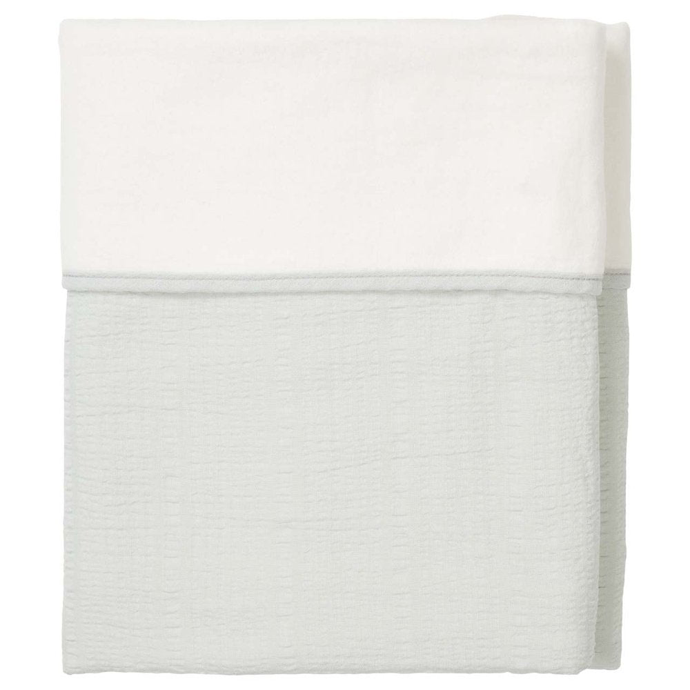 Koeka couverture de berceau 75x100cm - Cotton Fleece Bay - Ocean Air