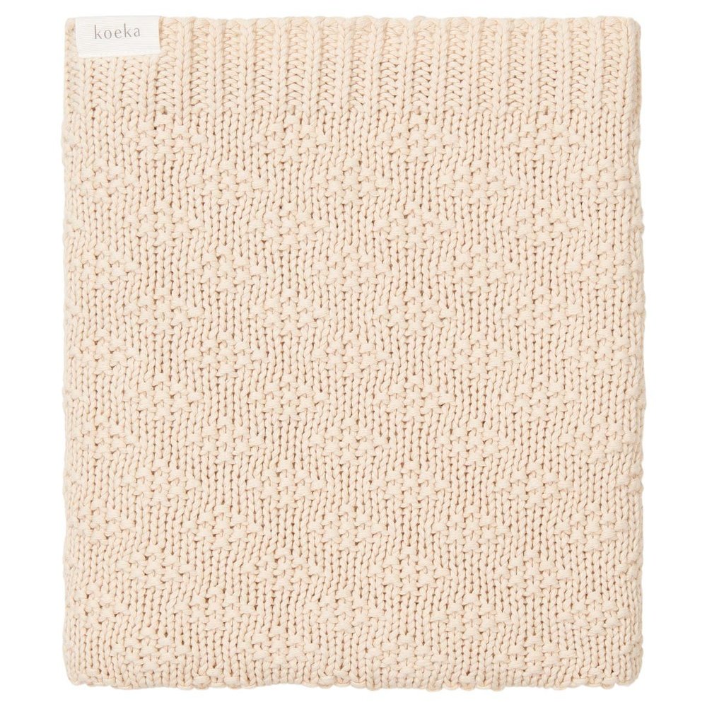 Koeka Couverture de berceau Braga - blanc chaud