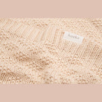 Koeka couverture pour berceau Braga - blanc chaud