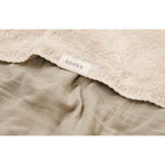 Couverture de berceau Teddy Faro sauge