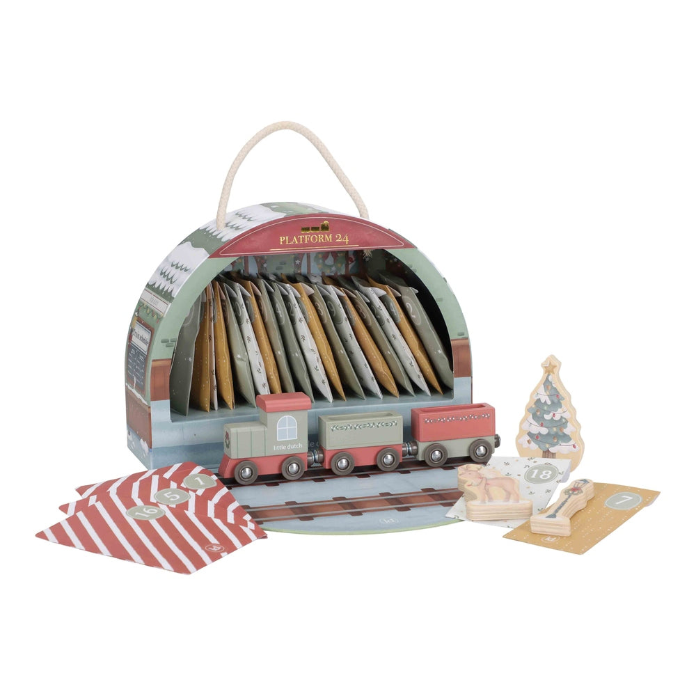 Little Dutch Calendrier de l’Avent circuit de train
