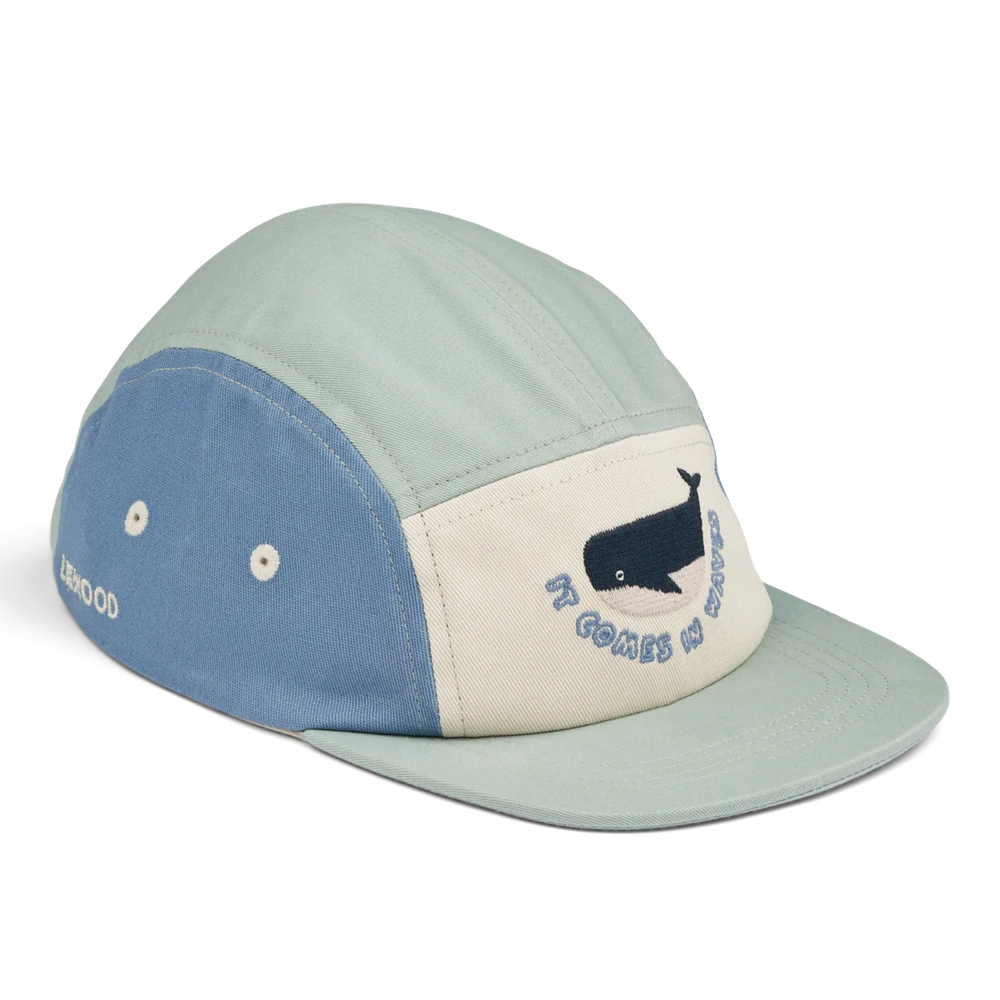 txt
Liewood Rory Casquette imprimée pour enfants - Ice Blue Mix