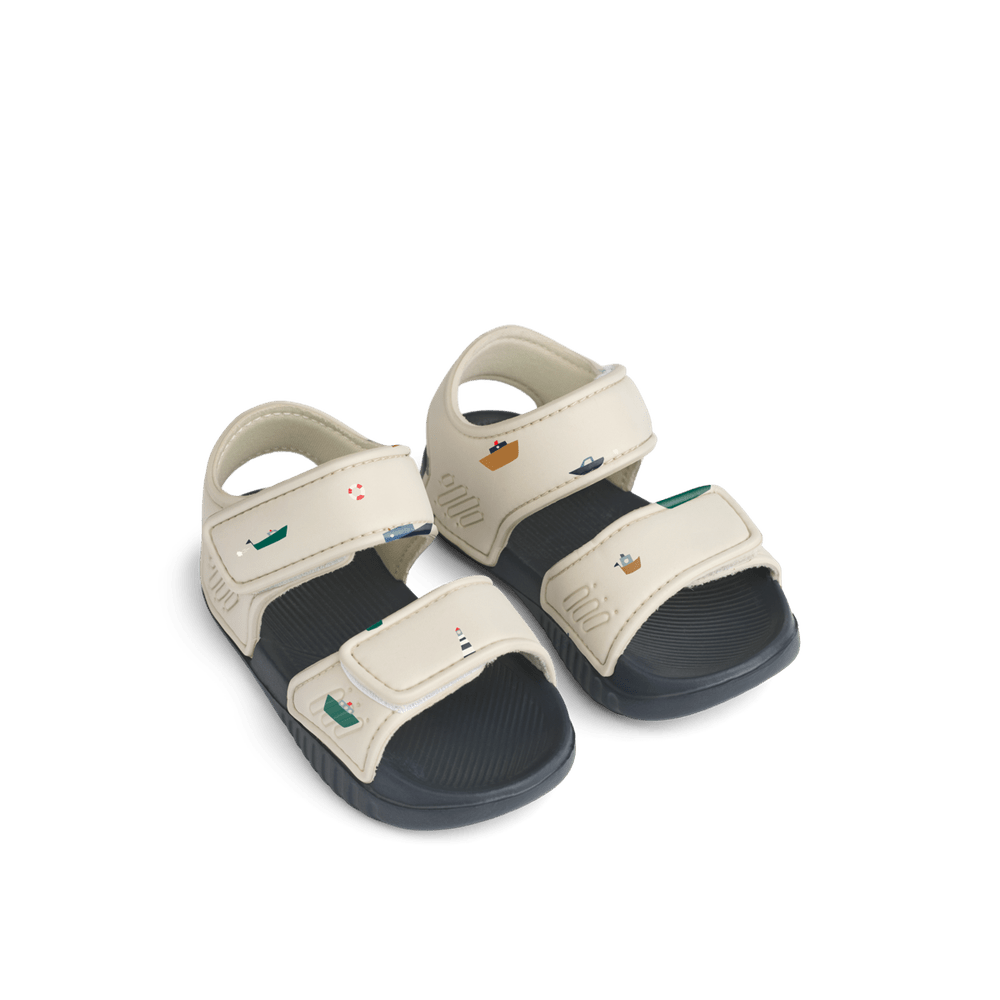 Sandales imprimées Liewood Blumer pour enfants - Sailing / Sandy