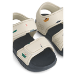 Liewood Blumer Sandales imprimées pour enfants - Sailing / Sandy