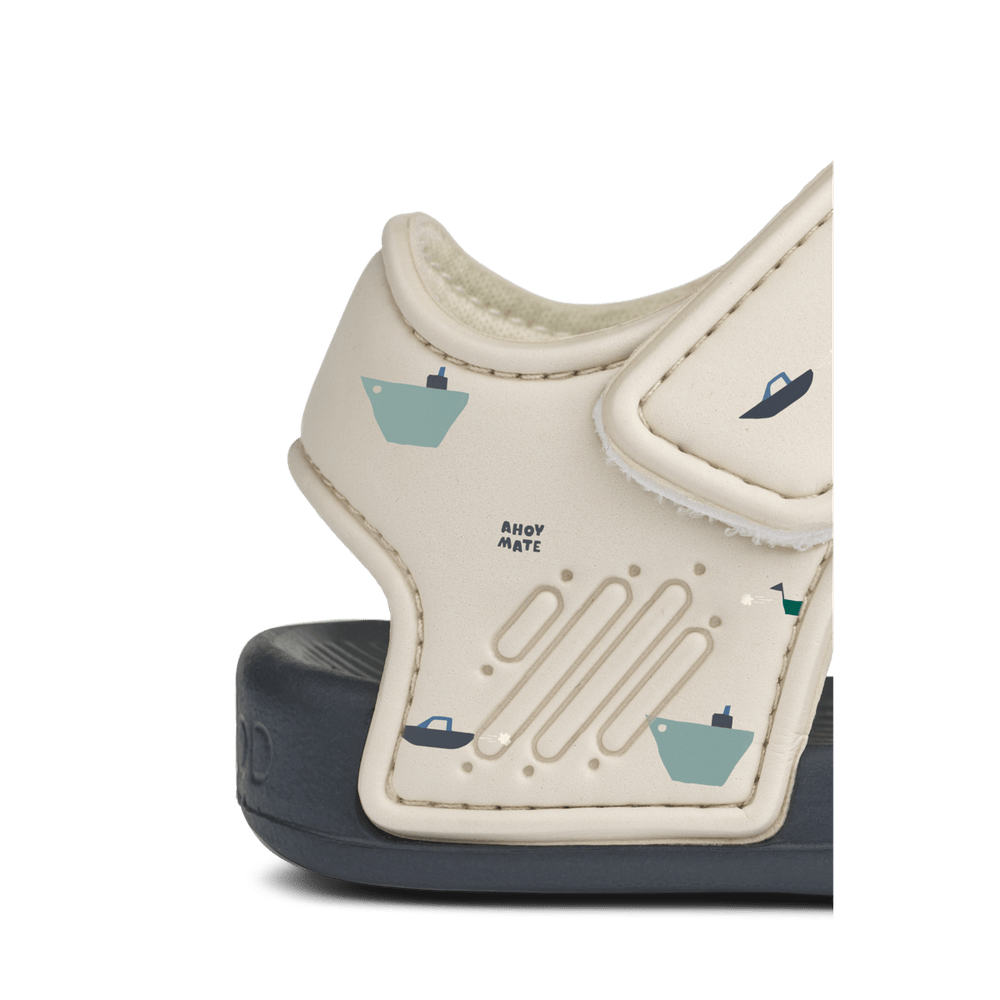 Liewood Blumer Sandales imprimées pour enfants - Sailing / Sandy