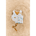Gilet de natation Liewood pour enfants Dove Sea Creature / Sandy