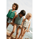 txt
Liewood Gilet de natation pour enfants Dove Sea Creature / Sandy