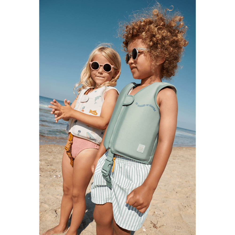 Gilet de natation Liewood pour enfants Dove Sea Creature / Sandy
