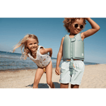 Liewood gilet de sauvetage pour enfants Dove It Comes In Waves / Peppermint