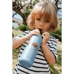 Gourde Liewood Falk 500 ml - Tiger / Bleu plage