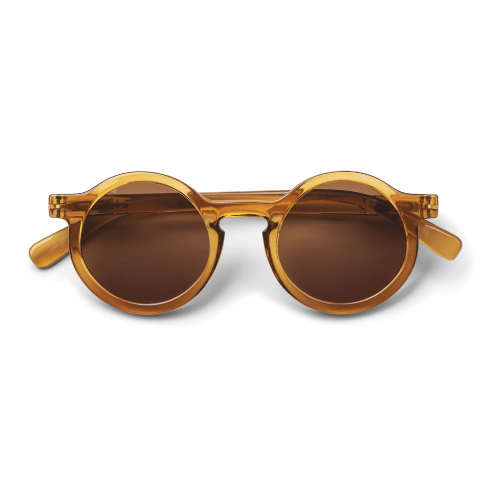 Lunettes de soleil Liewood Darla pour enfants 4-10 ans - Moutarde transparent