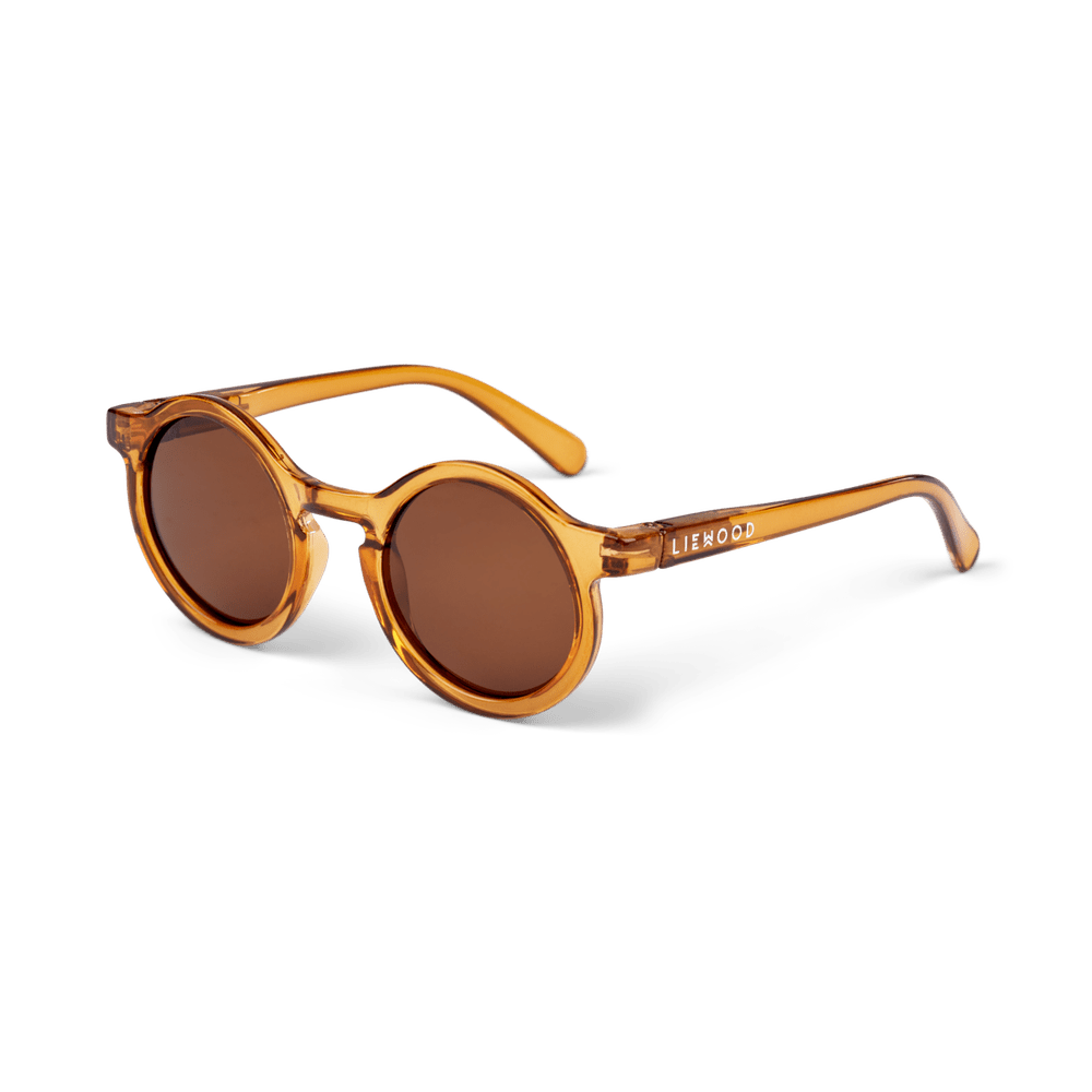 Liewood Darla Lunettes de soleil pour enfants 4-10 ans - Moutarde transparente