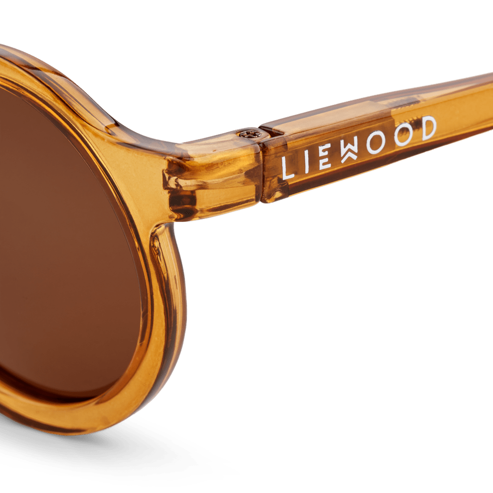 Liewood Darla Lunettes de soleil pour enfants 4-10 ans - Moutarde transparent