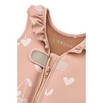 Liewood Dove Gilet de natation pour enfants à volants - Sweethearts / Pale Tuscany