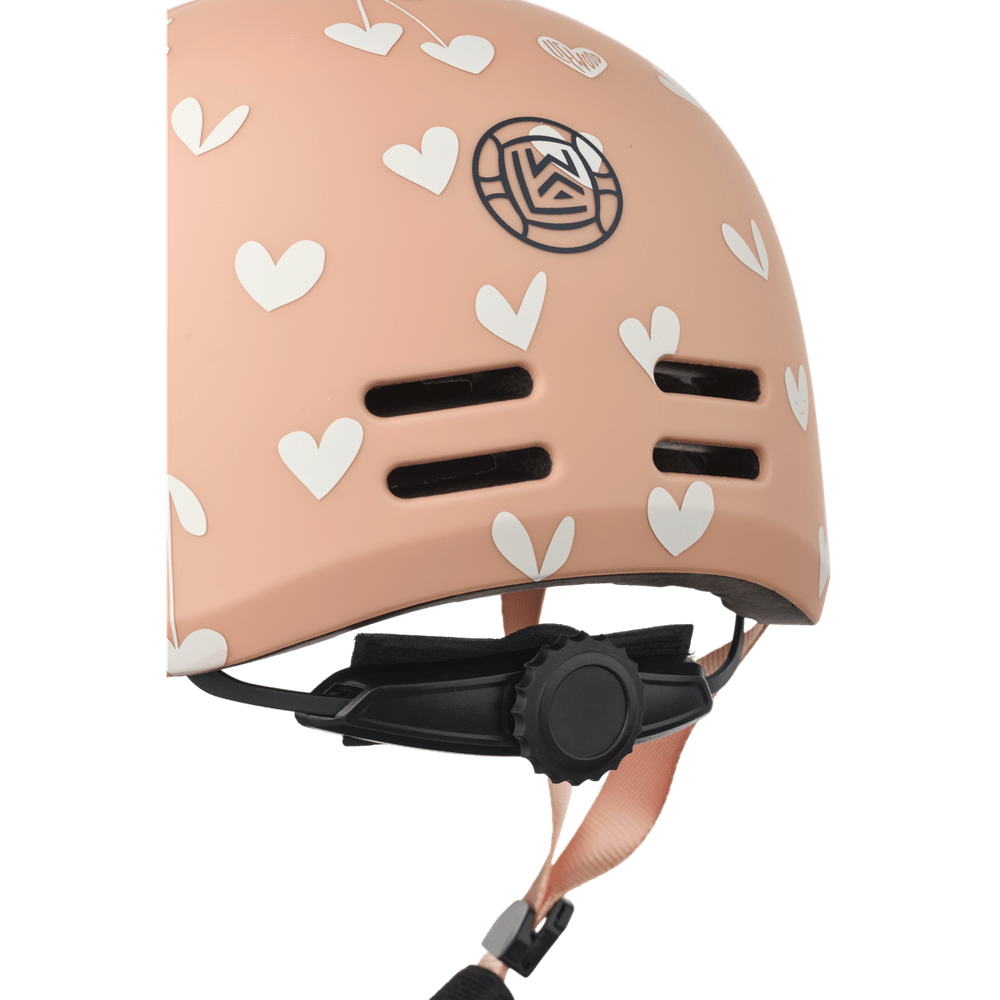 Casque de vélo pour enfants Liewood Milly - Sweethearts / Pale Tuscany