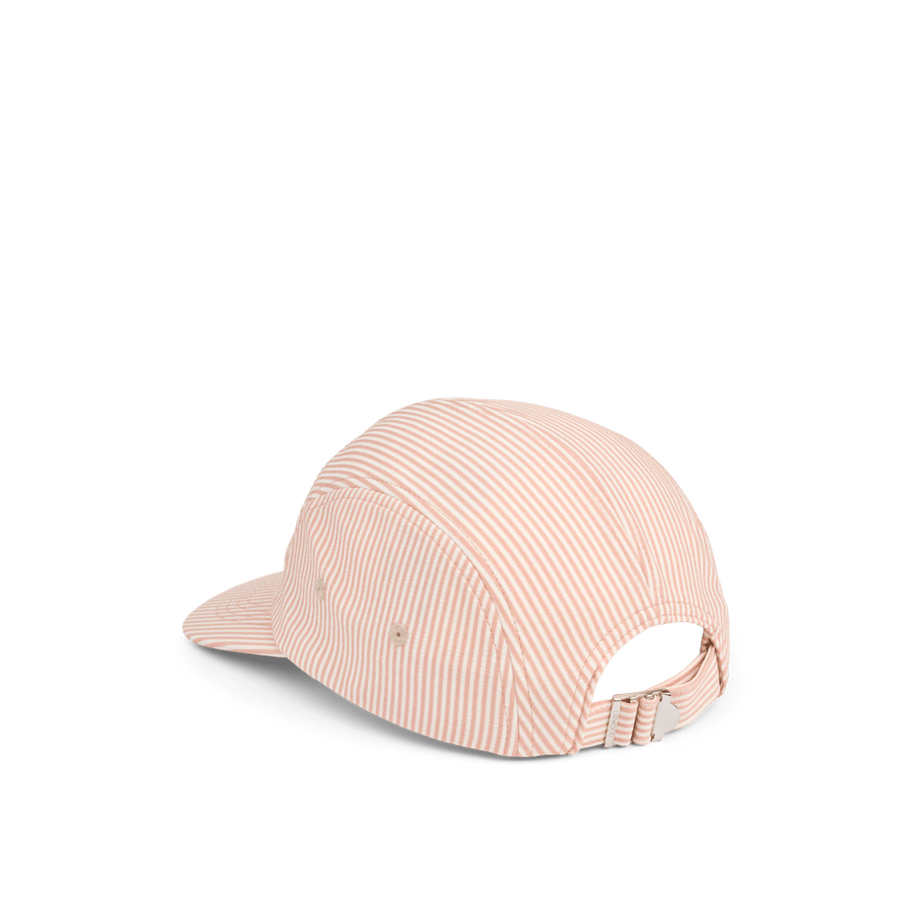Liewood Rory casquette seersucker pour enfants - Y/D Stripe Pale Tuscany / Creme De La Creme