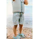 Gilet de natation Liewood Dove Seersucker pour enfants - Peppermint / Sandy