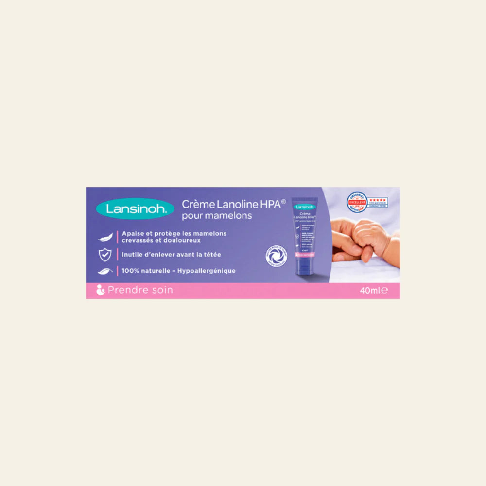 Lansinoh Crème pour mamelons à la lanoline HPA - Mamelons douloureux et sensibles