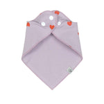 Bavoir bandana/triangle pour bébé, 2 pcs - Happy Rascals Heart