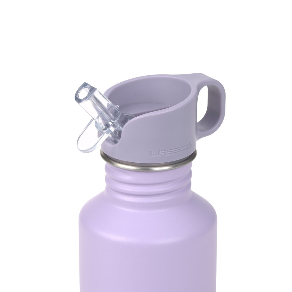 Bouteille en inox Lässig Little Gang 500 ml - Cœur lilas