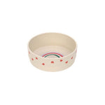 Lässig – Set de repas PP/Cellulose Happy Rascals – Cœur lavande