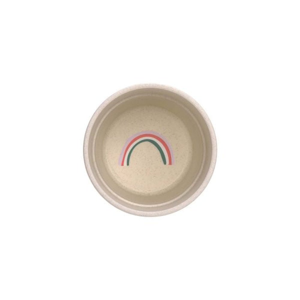 Lässig – Set repas PP/Cellulose Happy Rascals – Cœur lavande