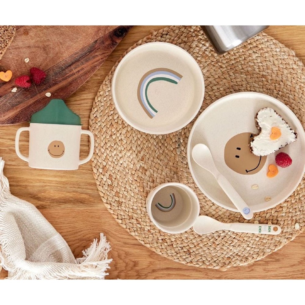 Lässig – Set repas PP/Cellulose Happy Rascals – Smile