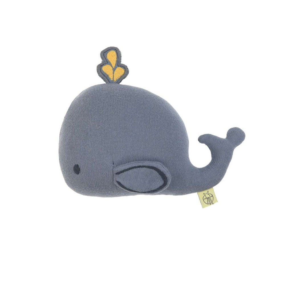 Jouet tricoté - baleine -