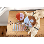 Couverts pour enfants avec poignée en silicone - Happy Rascals, Heart Lavender