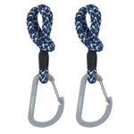 Cordon pour crochets de poussette 2 pièces - Cas Mix - Noir/Bleu/Vanille