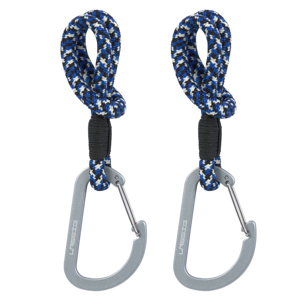Cordon pour crochets de poussette 2 pièces - Cas Mix - Noir/Bleu/Vanille