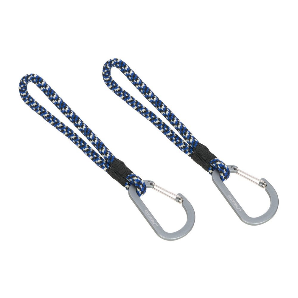 txt
Crochet pour poussette avec cordon, 2 pièces - Cas Mix Stroller Hooks Cord - Noir/Bleu/Vanille