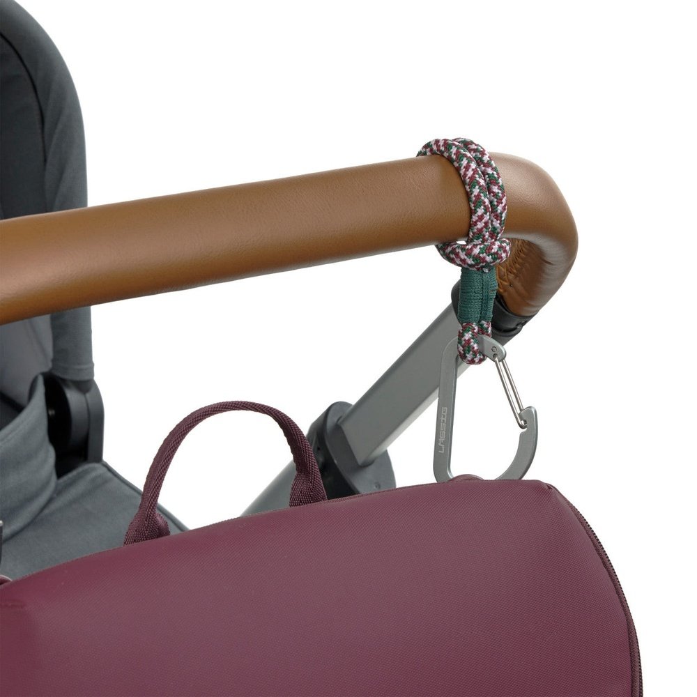 Copie de cordon pour crochet de poussette 2 pièces - Cas Mix Stroller Hooks Cord - Vert/Lavande/Deep