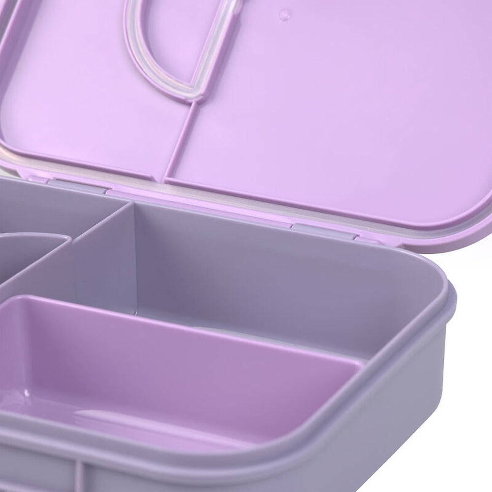 Boîte à lunch / boîte à repas bento Lässig Little Gang - Cœur lilas