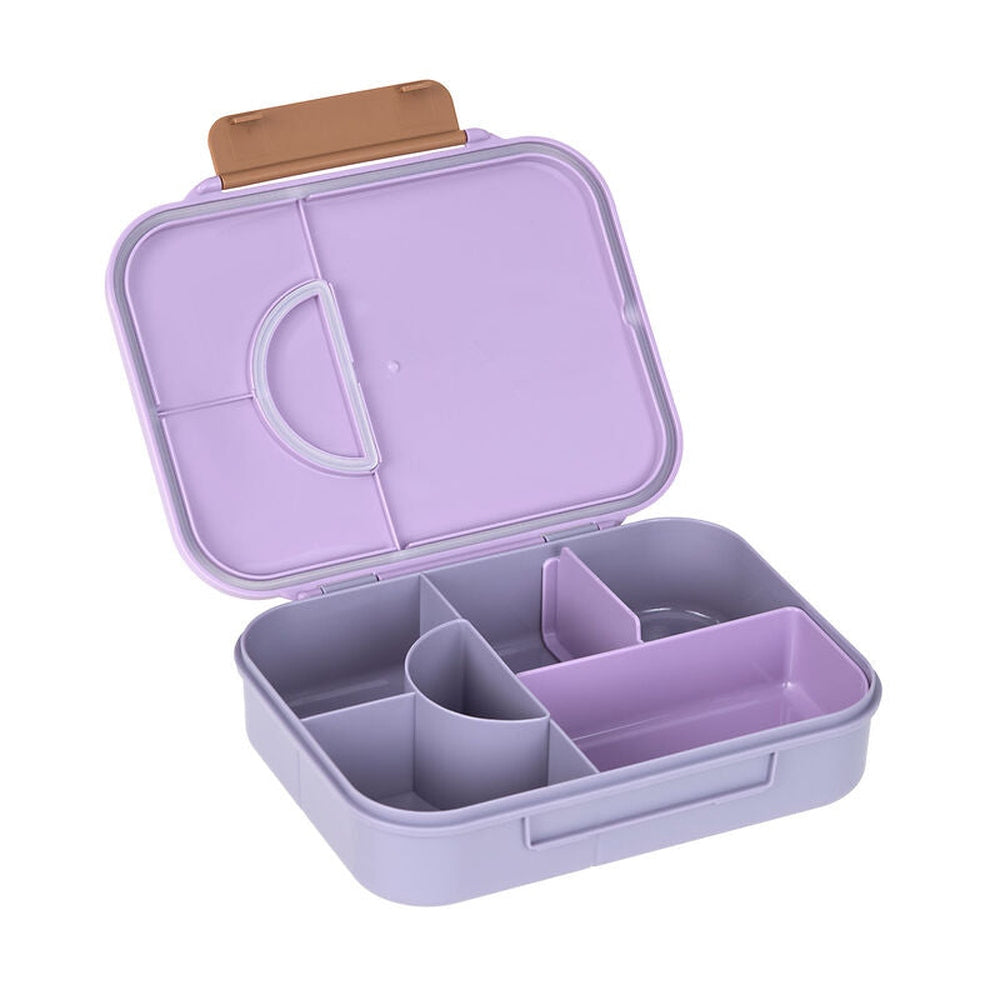 Lässig Boîte à lunch / boîte bento Little Gang - Cœur lilas
