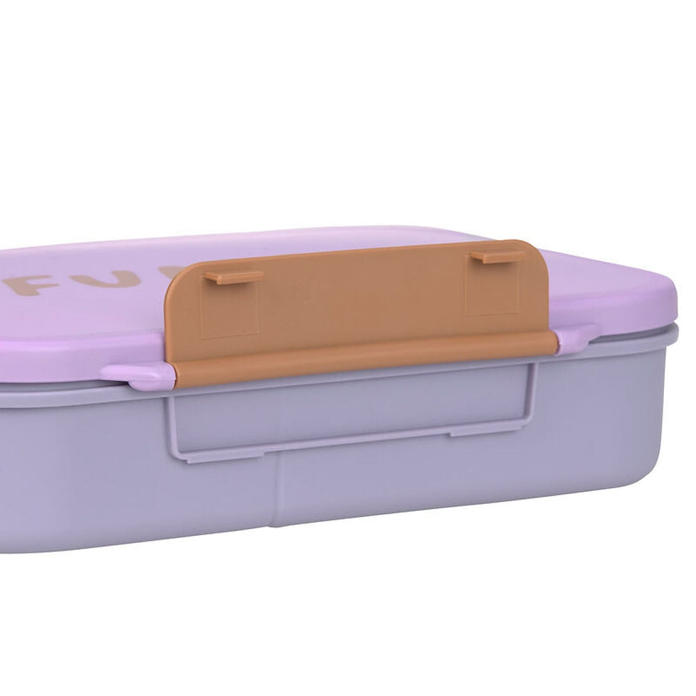 Lässig Boîte à lunch / boîte bento Little Gang - Cœur lilas
