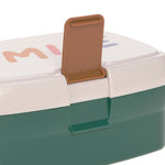 Set repas lunchbox et gourde Little Gang - Smile Milky/Ocean Green