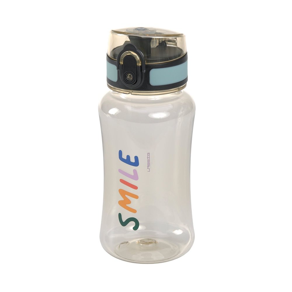 Set repas lunchbox & gourde Little Gang - Smile Milky/Ocean Green