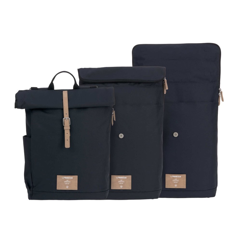 Sac à langer rolltop - bleu nuit