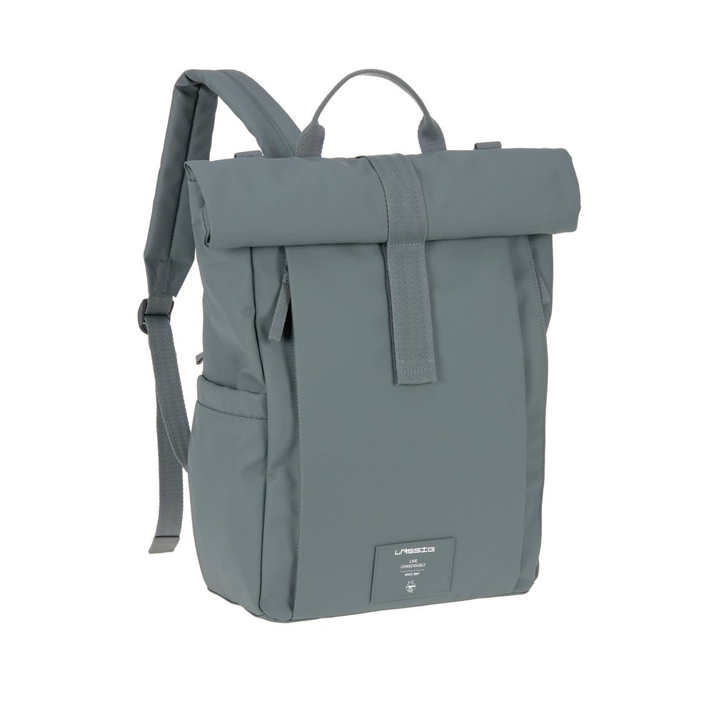 Sac à dos à langer Rolltop-Up - Anthracite