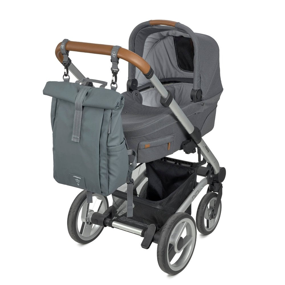 Sac à langer à dos Rolltop-Up - Anthracite